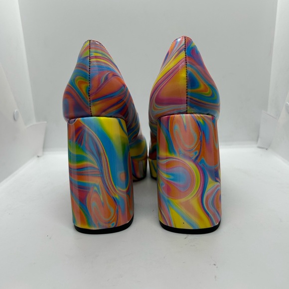 Katy Perry Collections Women's Multicolor Platform Heels Size 7M. NWOT - Picture 6 of 12